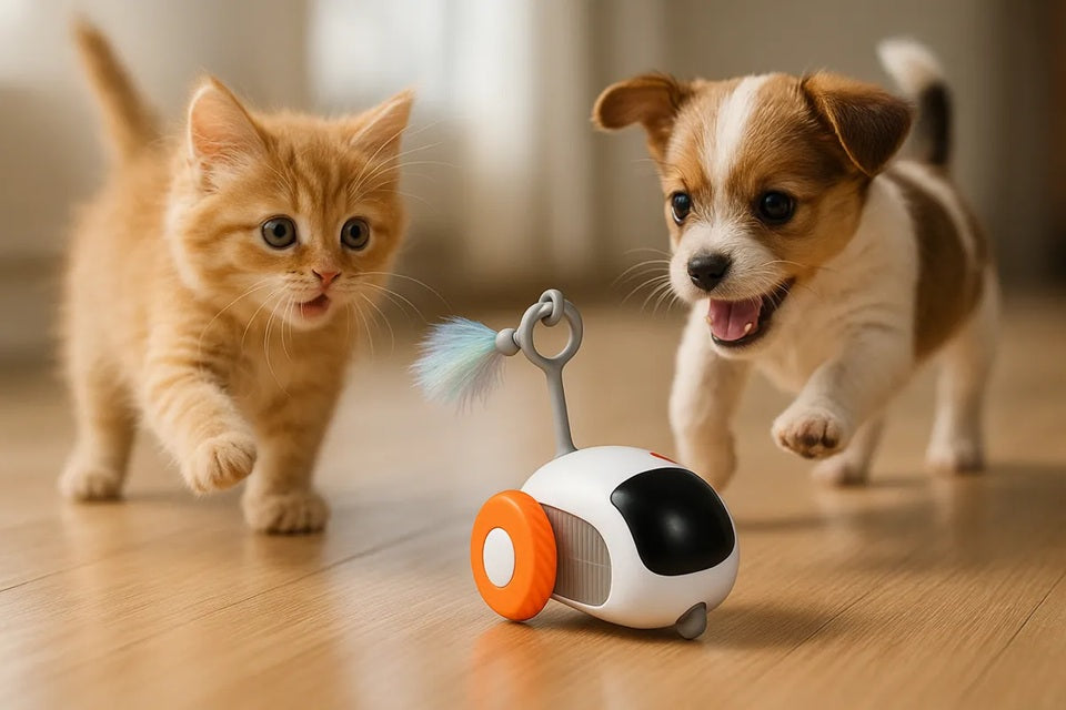 Juguete Robot Interactivo Para Gato O Perro Con Control