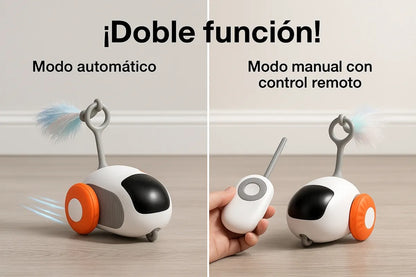 Juguete Robot Interactivo Para Gato O Perro Con Control