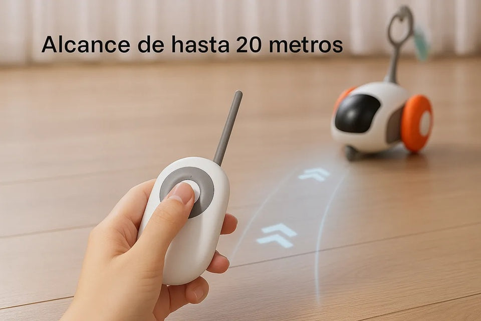 Juguete Robot Interactivo Para Gato O Perro Con Control